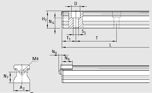 力士樂帶防護帶導(dǎo)軌圖紙